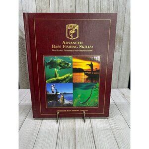 Vtg Ultimate Bass Fishing Library Book Advanced Skills - Best Lures Techniques